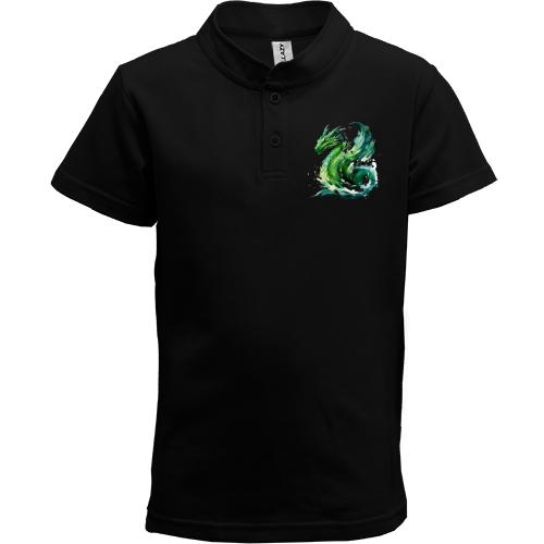 Детская футболка поло Green Dragon Art (2)