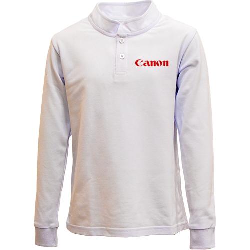 Дитячий лонгслів поло Canon