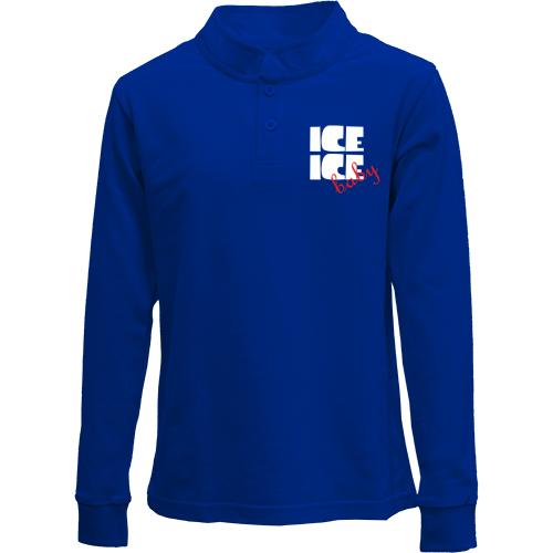 Дитячий лонгслів поло Ice Ice Baby