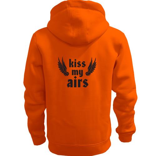 Толстовка на блискавці Kiss my airs