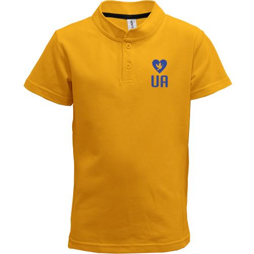 Детская футболка поло Love UA