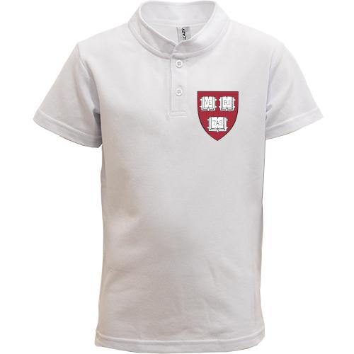 Дитяча футболка поло Harvard logo mini