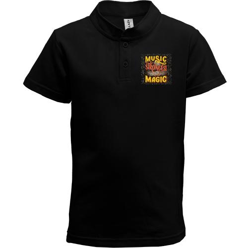 Дитяча футболка поло Music is the Strongest from of Magic