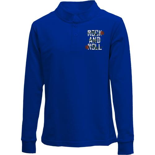 Дитячий лонгслів поло ROCK AND ROLL