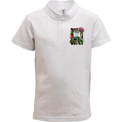 Дитяча футболка поло Flowers Fashion