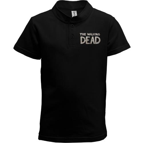Детская футболка поло с надписью The Walking Dead