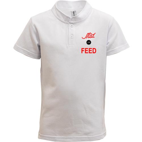 Детская футболка поло Mid or feed (2)