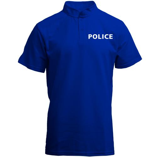 Футболка с воротником стойкой POLICE (полиция)