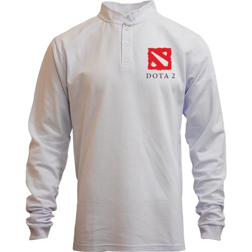 Лонгслив поло со стойкой DOTA 2
