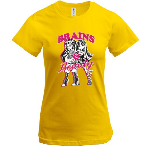 Футболка Brains beauty