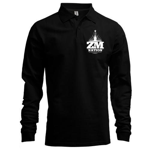 Лонгслів поло ZM Nation Хто знає той зрозуміє