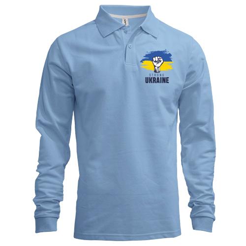 Лонгслів поло Strong Ukraine