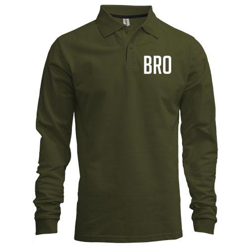 Лонгслів поло BRO