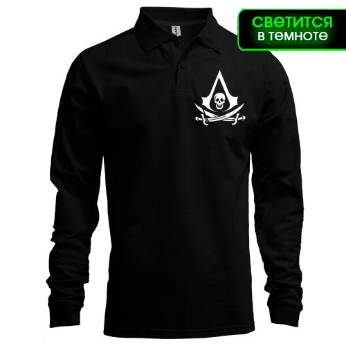 Лонгслив поло с лого Assassin’s Creed 4