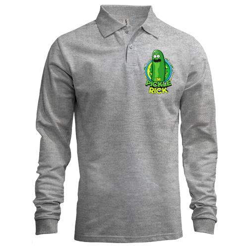 Лонгслів поло pickle Rick