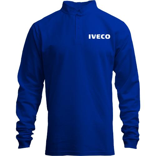 Лонгслив поло со стойкой IVECO