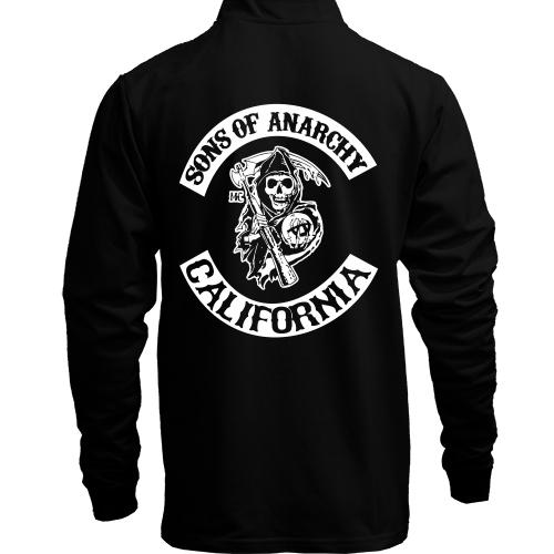 Лонгслив поло со стойкой Sons of Anarchy California