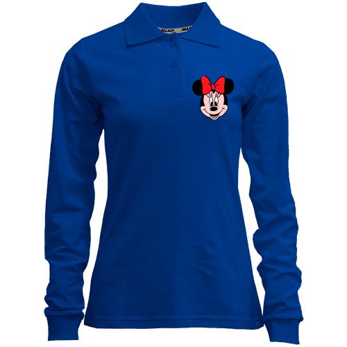 Лонгслив поло Minie Mouse 4