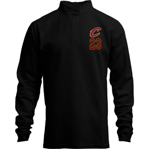 Лонгслив поло со стойкой Cleveland Cavaliers LeBron James (2)