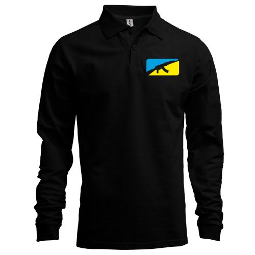 Лонгслів поло Ukrainian fighter