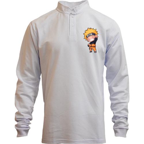 Лонгслів поло зі стійкою Naruto