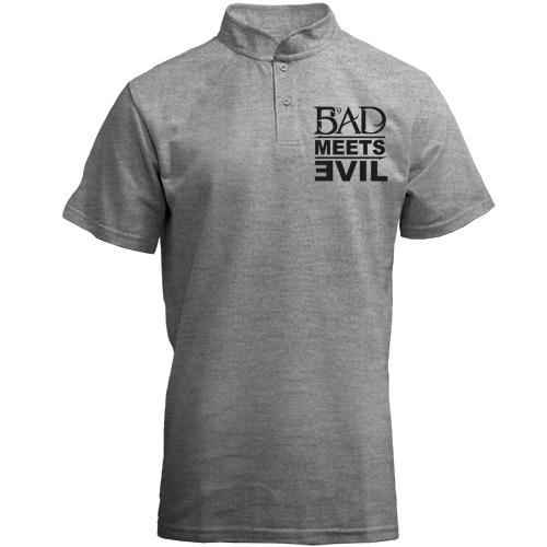 Футболка з коміром стійкою Bad Meets Evil