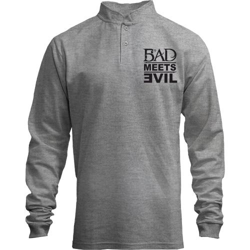 Лонгслив поло со стойкой Bad Meets Evil