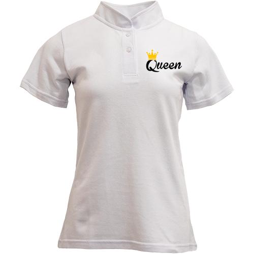 Футболка з коміром стійкою 