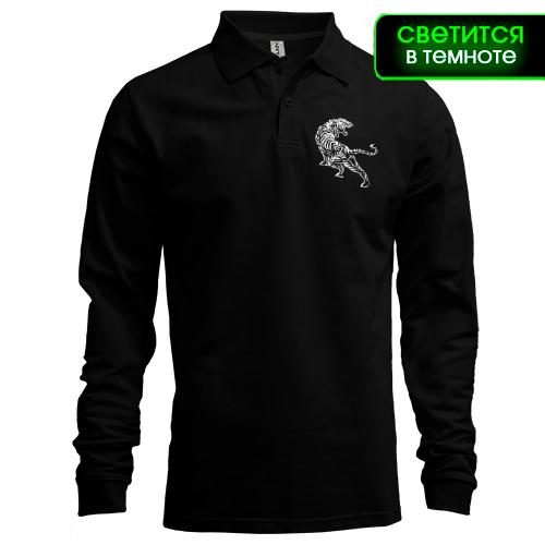 Лонгслив поло Tiger