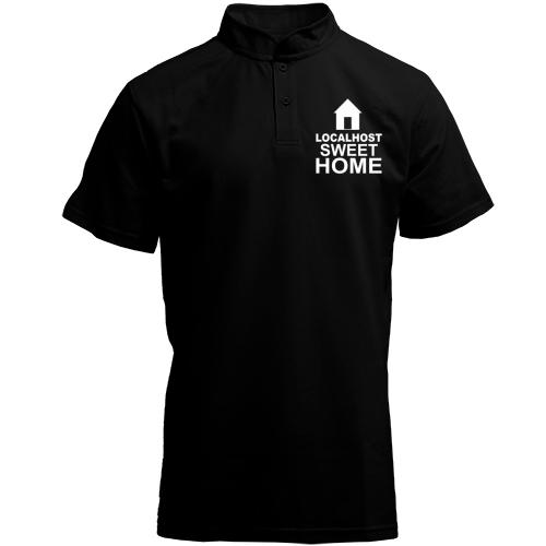Футболка з коміром стійкою Localhost Sweet Home