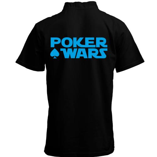 Футболка с воротником стойкой Poker  WARS 2