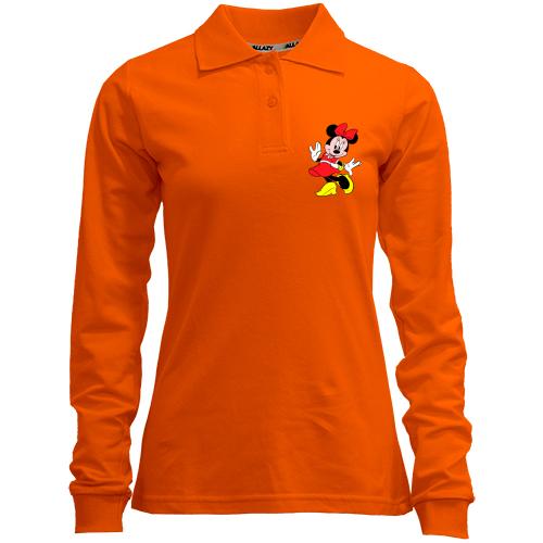 Лонгслив поло Minie Mouse 2