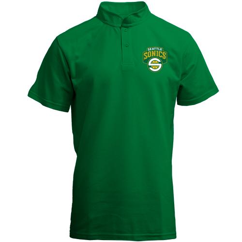Футболка з коміром стійкою Seattle SuperSonics