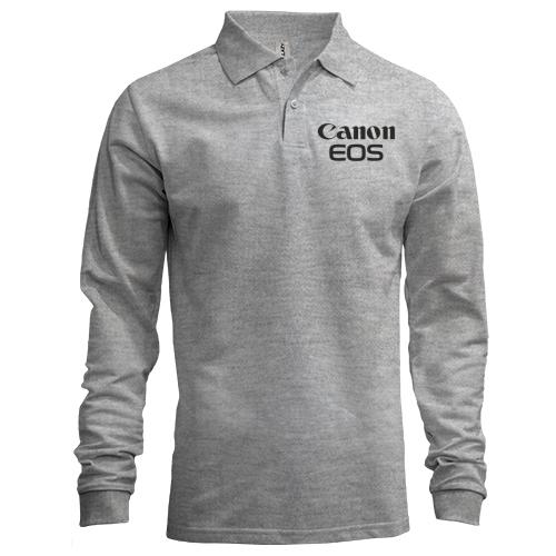 Лонгслів поло Canon EOS