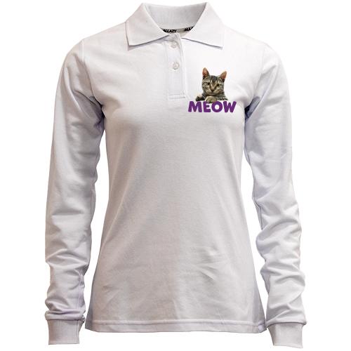 Лонгслів поло Meow (mini)