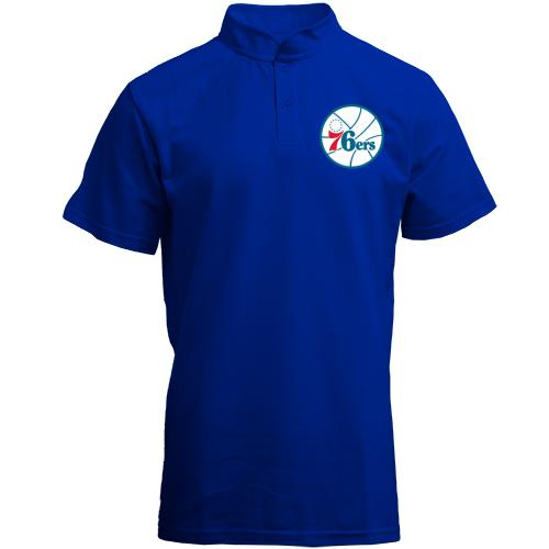 Футболка з коміром стійкою Philadelphia 76ers
