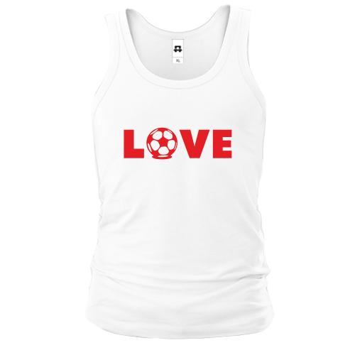 Майка  Love футбол