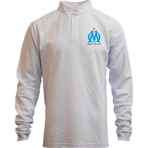 Лонгслив поло со стойкой Olympique de Marseille