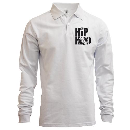 Лонгслив поло I love Hip Hop