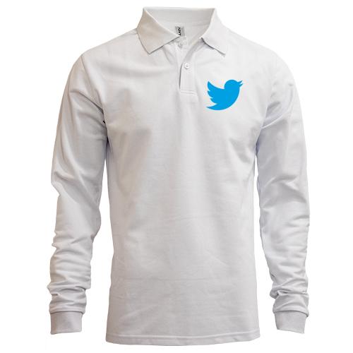 Лонгслив поло twitter