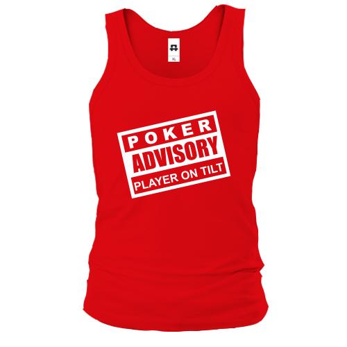 Чоловіча майка Poker ADVISORY