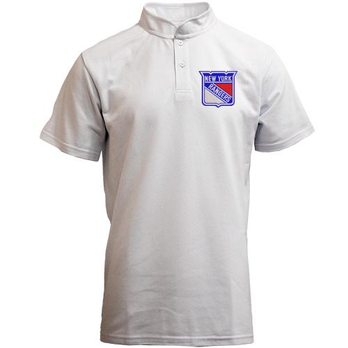 Футболка с воротником стойкой New York Rangers 2