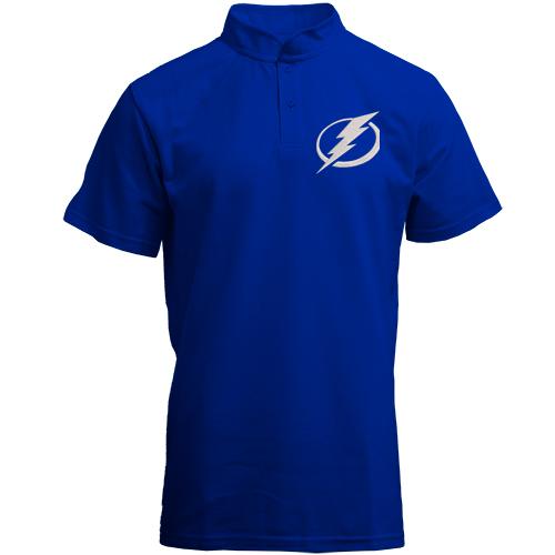 Футболка с воротником стойкой Tampa Bay Lightning