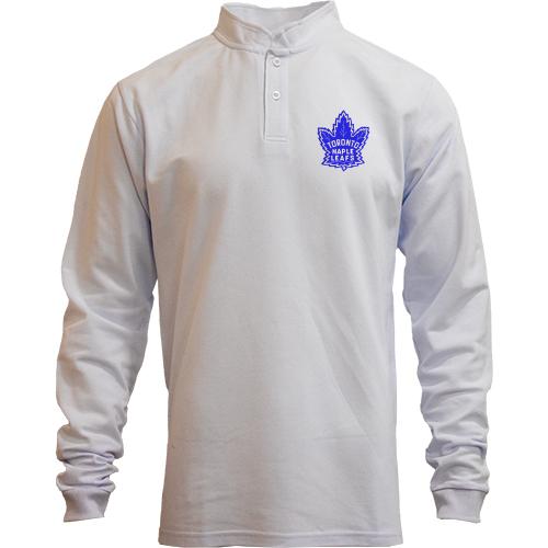 Лонгслів поло зі стійкою Toronto Maple Leafs