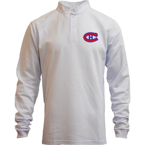 Лонгслів поло зі стійкою Montreal Canadiens