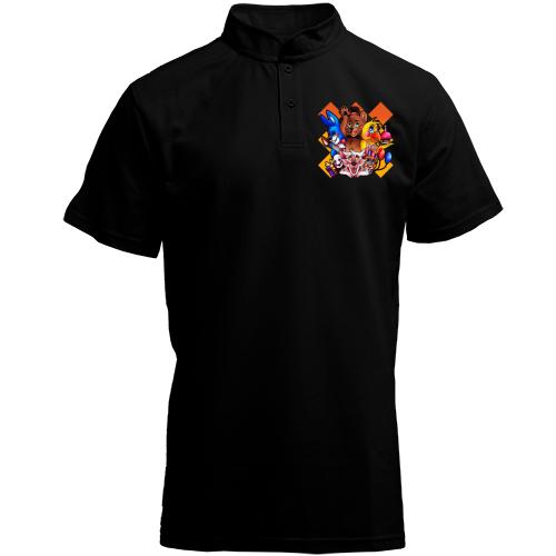 Футболка с воротником стойкой FNAF Toys