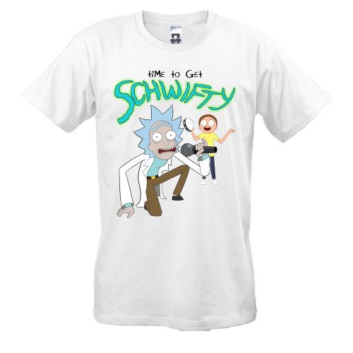 Футболка Time to get Schwifty