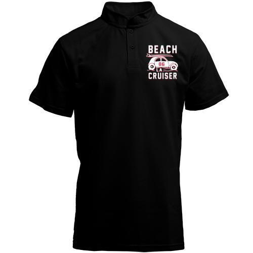 Футболка з коміром стійкою Beach Cruiser Авто