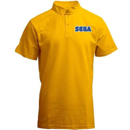 Футболка з коміром стійкою з логотипом SEGA