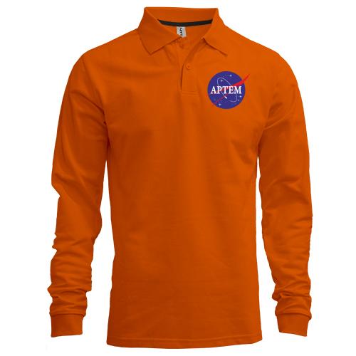 Лонгслив поло Артем (NASA Style)